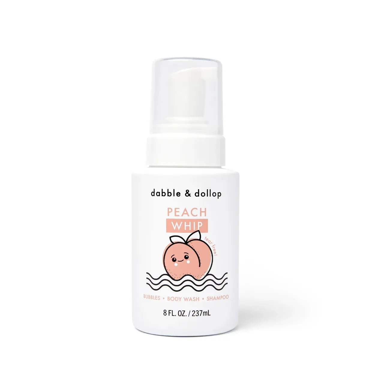 All-Natural Shampoo & Body Whip - Peach