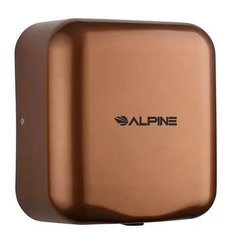 ALPINE® 400-10-COP HEMLOCK™ Stainless Steel "Coffee" High-Speed Hand Dryer