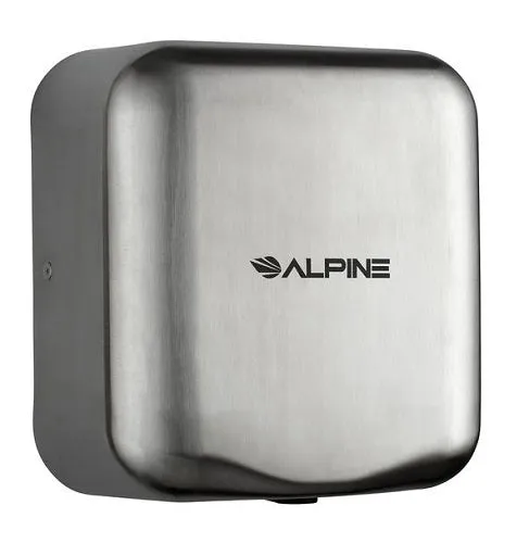 ALPINE® 400-10-SSB HEMLOCK™ Stainless Steel (Brushed Finish) High-Speed Hand Dryer