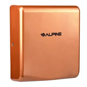 ALPINE® 405-10-COP WILLOW™ ADA Compliant Coffee Stainless Steel High-Speed Hand Dryer