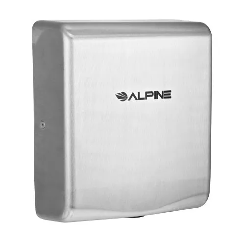 ALPINE® 405-10-SSB WILLOW™ ADA Compliant Surface-Mounted Stainless Steel Automatic High-Speed Hand Dryer