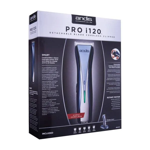 Andis PRO i120 Detachable Blade Cordless Clipper