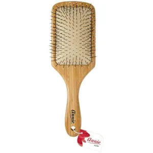 Annie Bamboo Cushion Paddle Brush Flexible Bristle