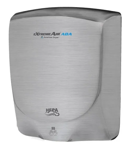 AXT-SS, eXtremeAir ADA American Dryer Brushed Stainless Steel Universal Voltage ADA