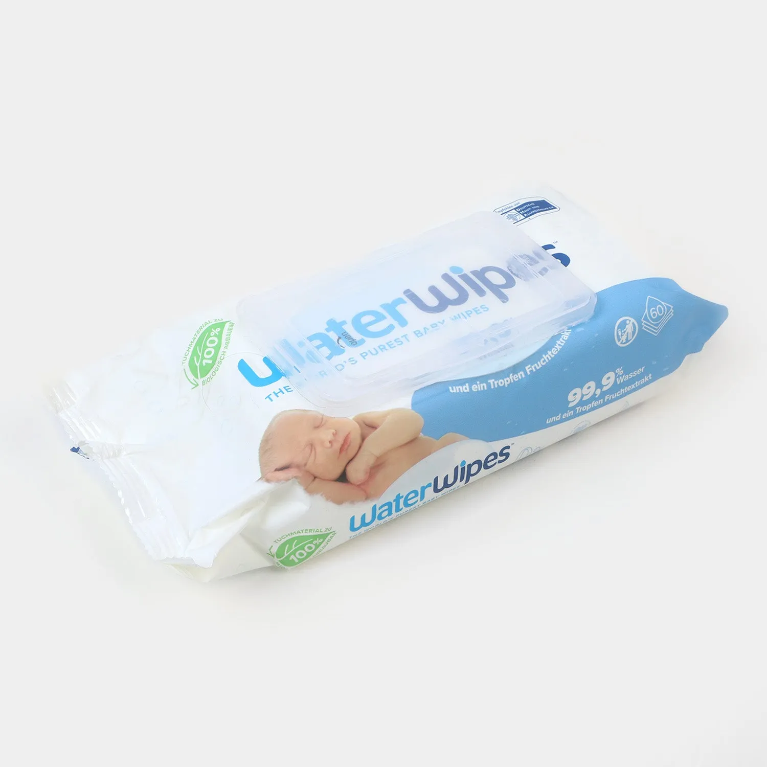 Baby Water Wipes - 60Pcs