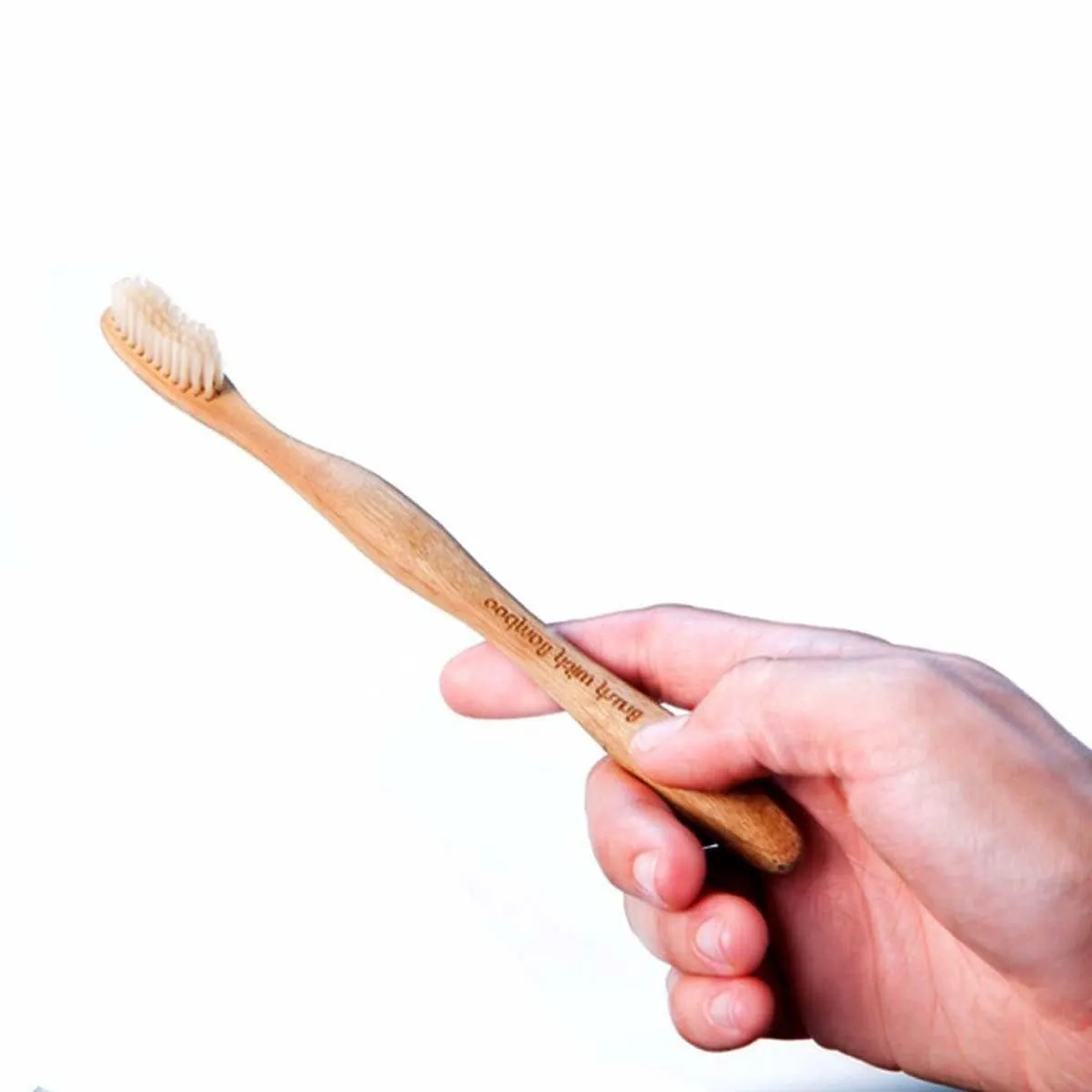 Bamboo Toothbrush - BPA-Free, Vegan, Verified Non-Toxic