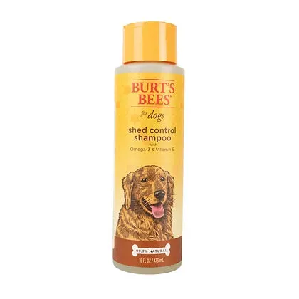 Burt's Bees Shed Control Shampoo with Omega-3 & Vit E for Dogs 16oz