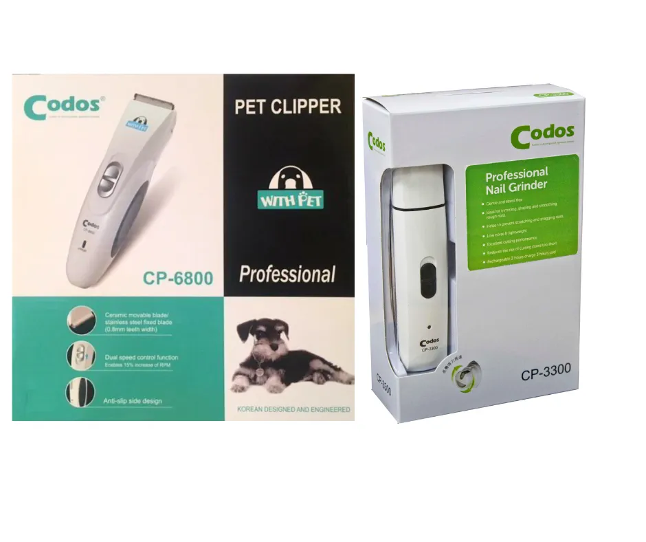 Codos Pet Clippers & Nail Grinder Set