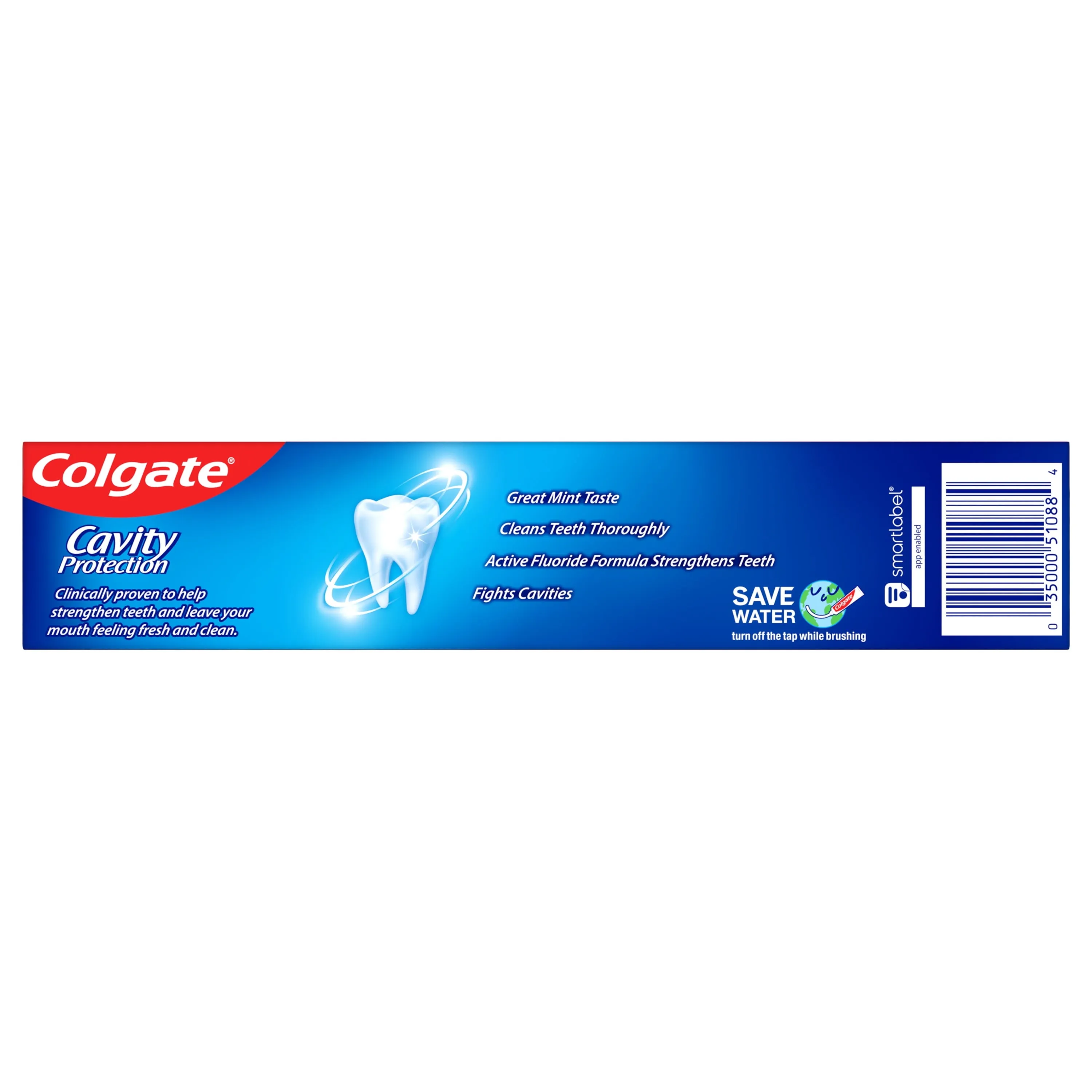 Colgate Cavity Protection Toothpaste with Fluoride, Minty Great Regular Flavor, 6 Oz Tube