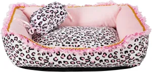 Cute Pink Puppy Sleeping Bed