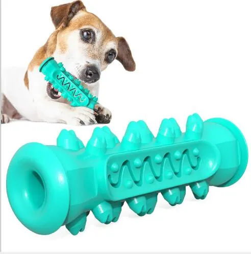 Durable Rubber Serrated Chew Toys for Dogs