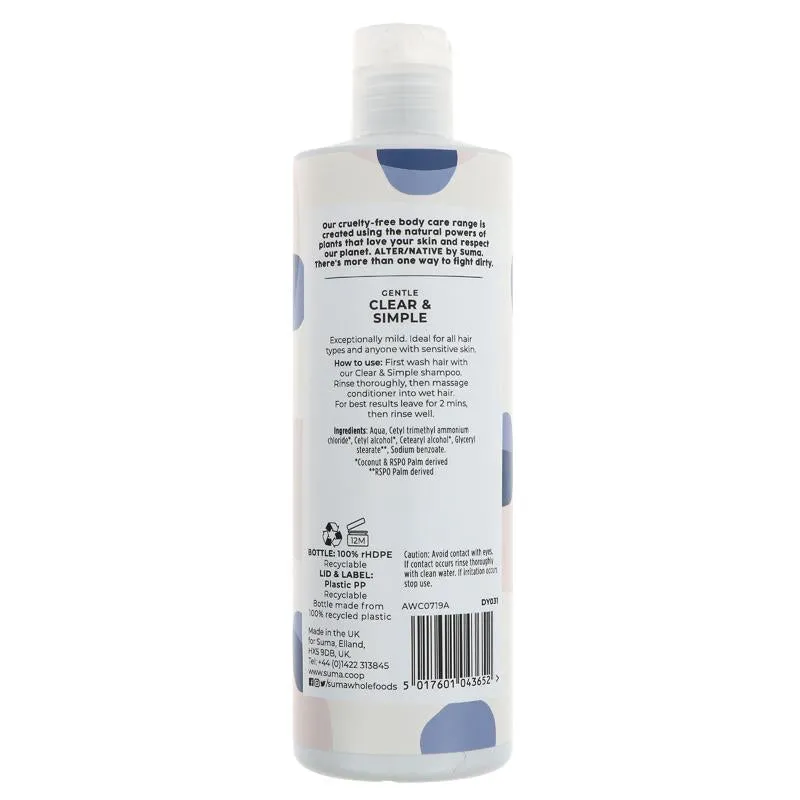 Dy031 A/native Conditioner Clear & Simple 400Ml