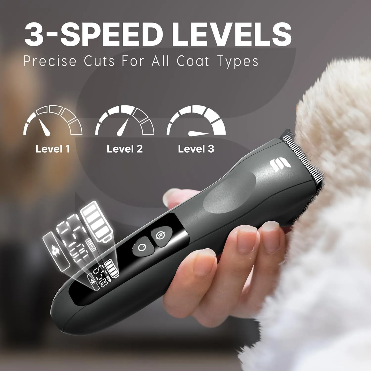 ESPPERO Dog Clippers for Grooming