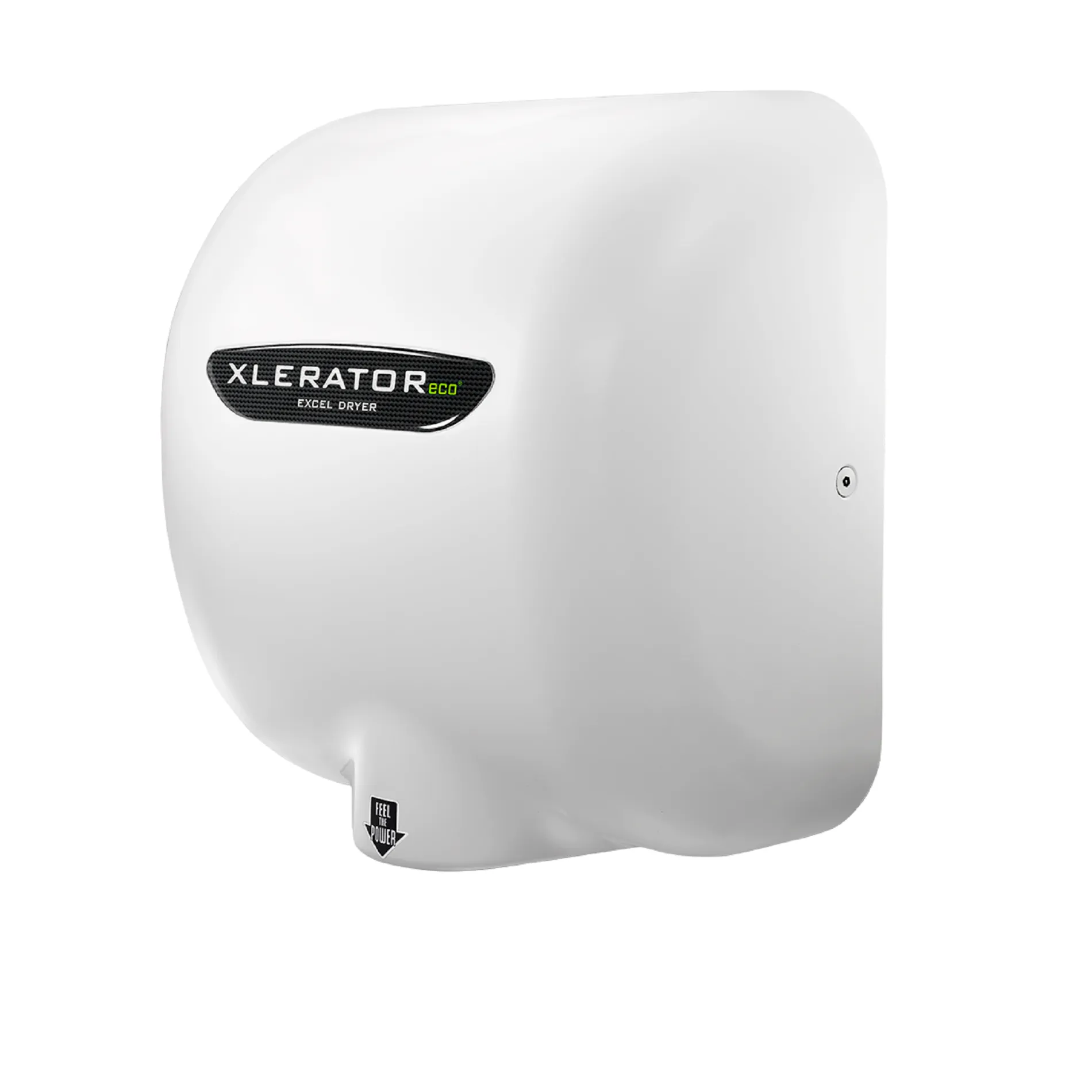 Excel Dryer XLERATOReco® XL-BWH-ECO (No Heat) Hand Dryer with HEPA Filter - White BMC (Bulk Molded Compound) High Speed Automatic Surface-Mounted