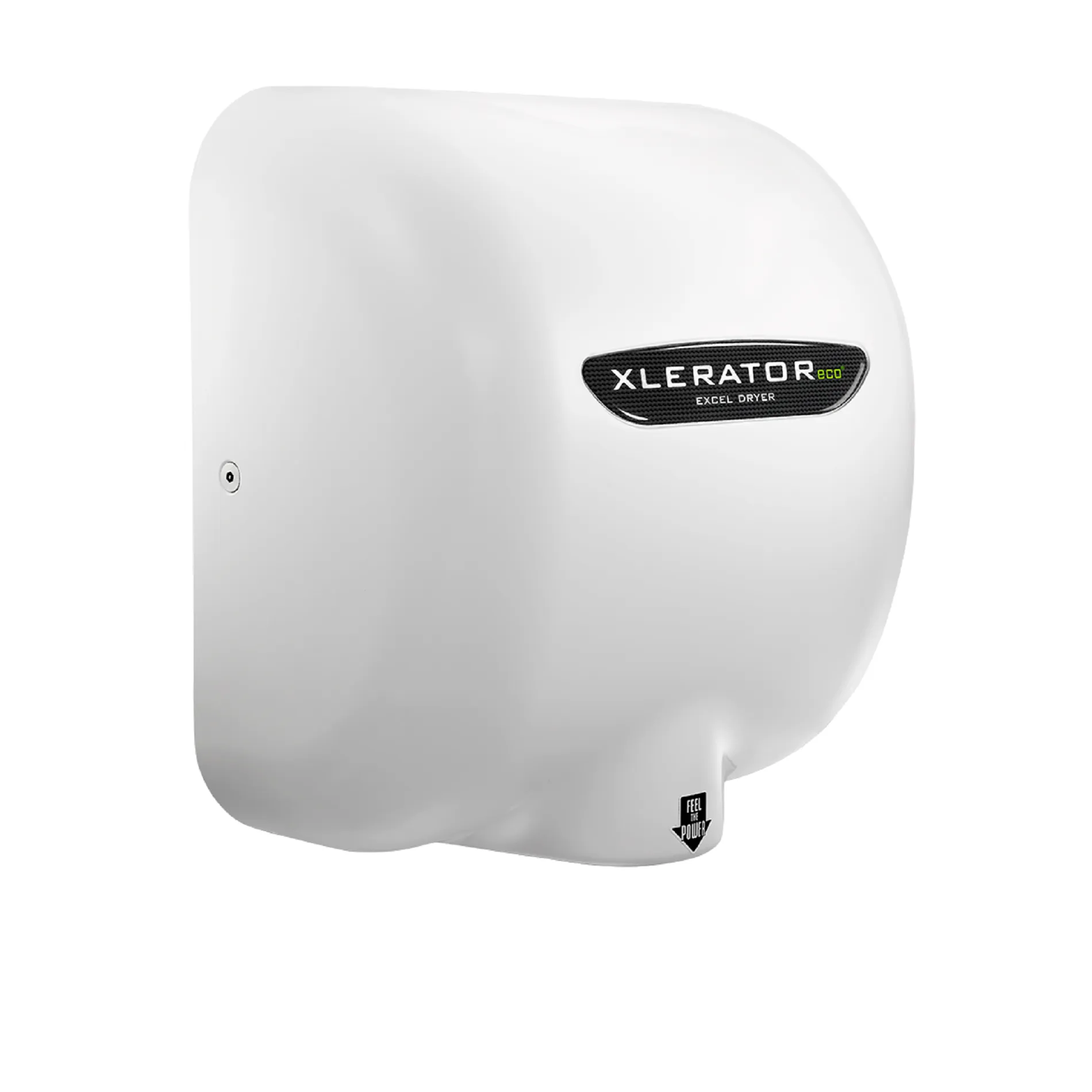 Excel Dryer XLERATOReco® XL-BWH-ECO (No Heat) Hand Dryer with HEPA Filter - White BMC (Bulk Molded Compound) High Speed Automatic Surface-Mounted