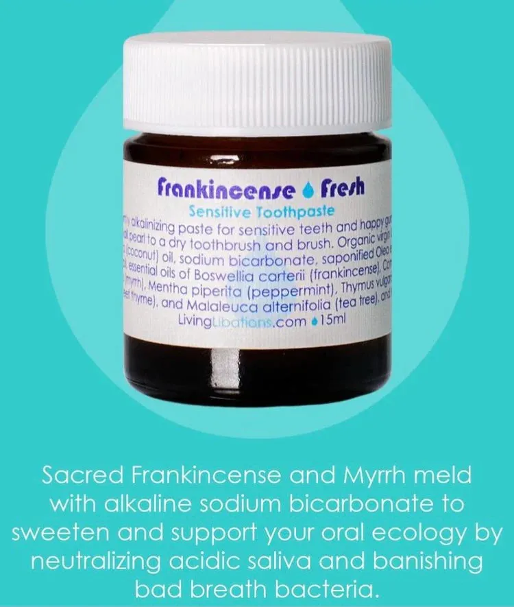 Frankincense Fresh Toothpaste