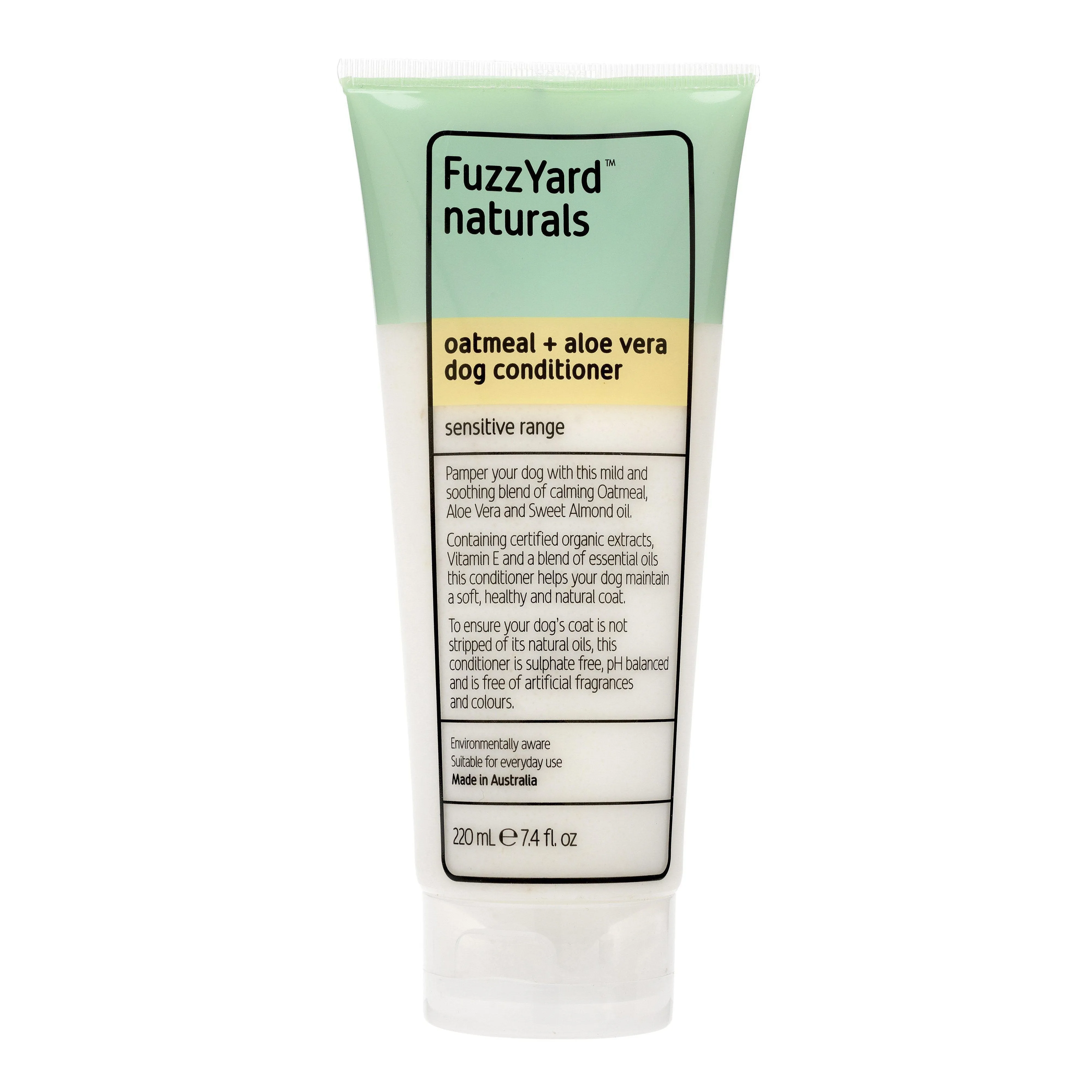 FuzzYard Naturals Sensitive Dog Conditioner 220ml