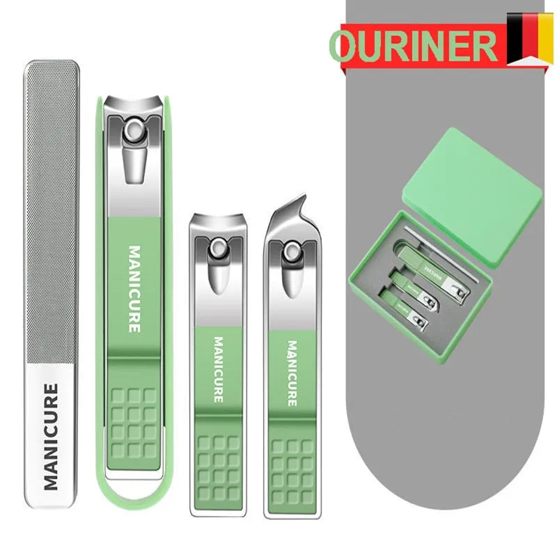 Germany nail clipper set a full set of new high-grade men and women on special nails cut nail clippers pedicure tool boxes