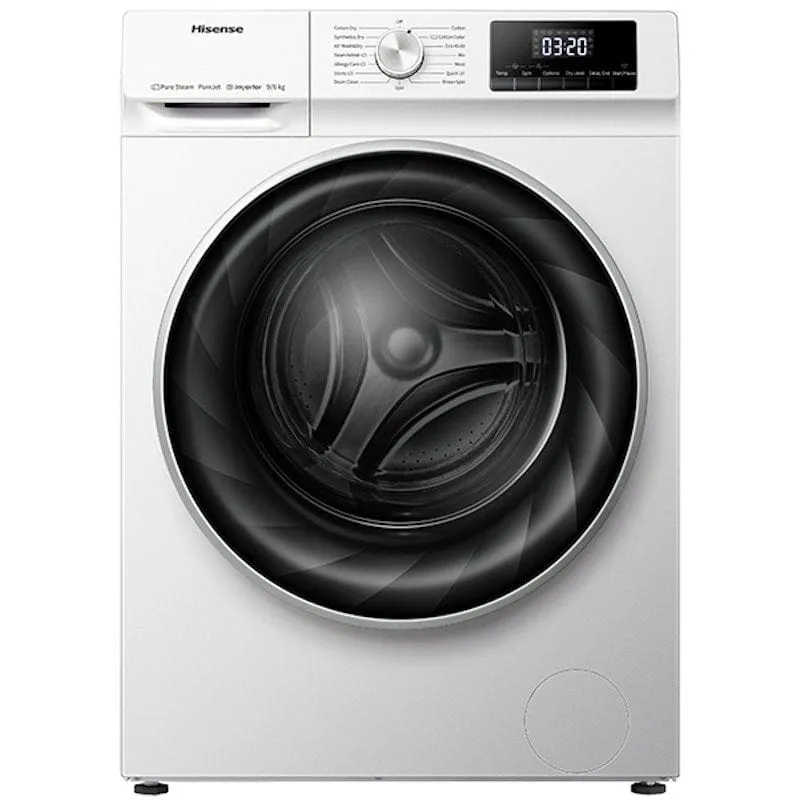 Hisense WDQY9014EVJM 9kg 6kg 1400 Spin Washer Dryer  White