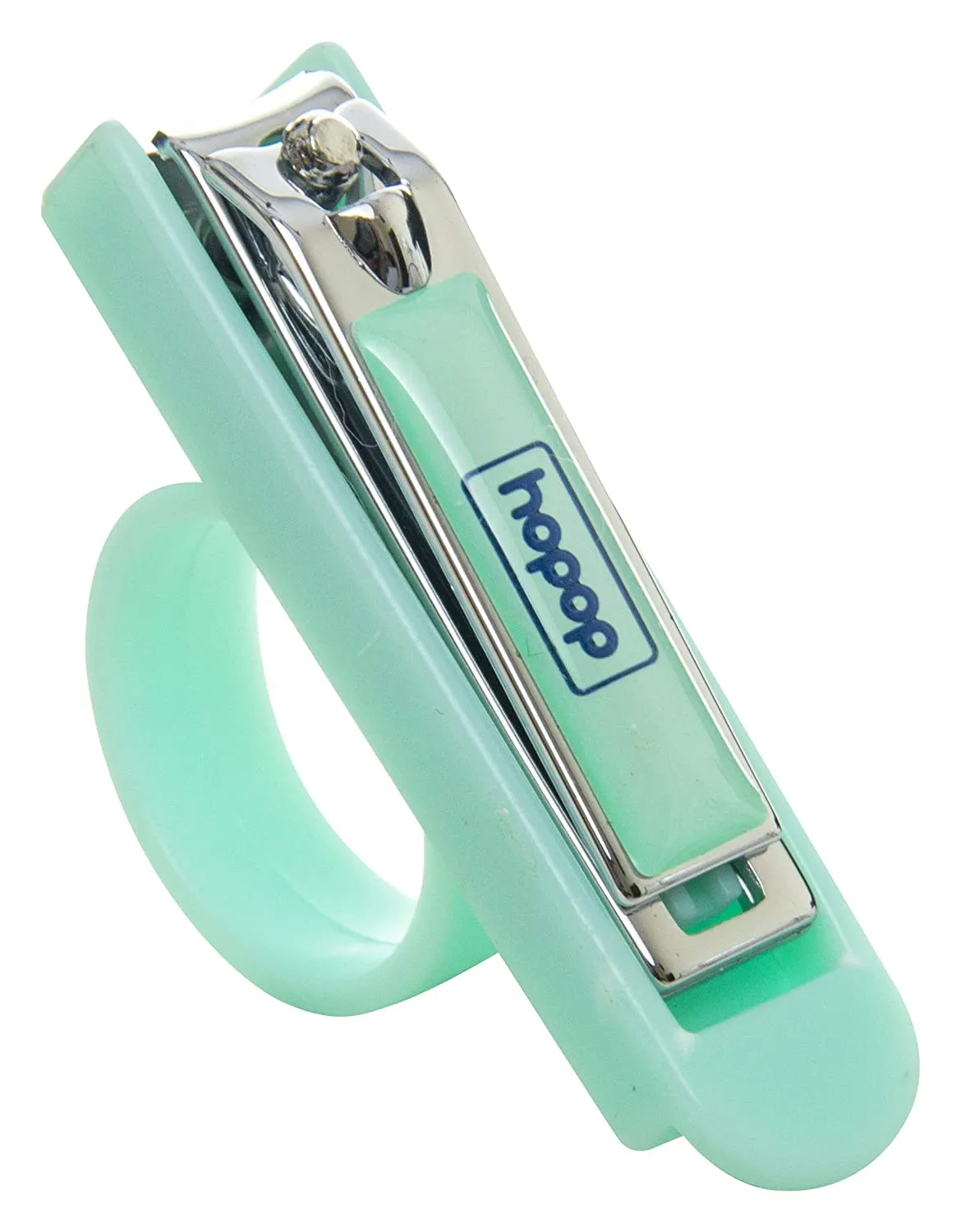 HOPOP Safety Nail Clipper With Finger Grip - Green 0m 