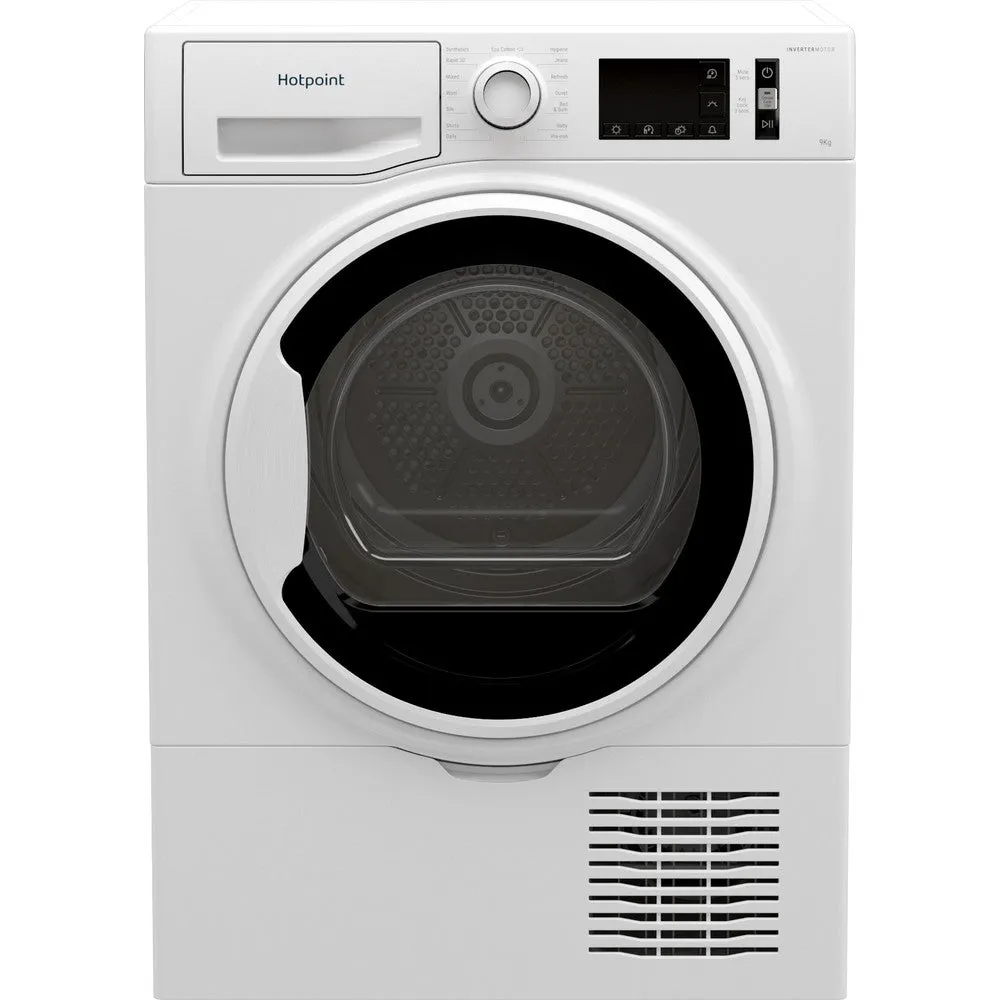 Hotpoint H3D91WBUK 9Kg Condenser Tumble Dryer White