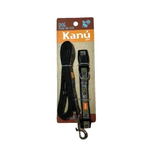 Kanu Pet  Stripes Combo Dog Leash & Collar