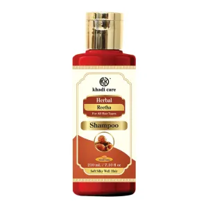 Khadi Care Herbal Reetha Shampoo - Pack of 2 - Each of 210 ml