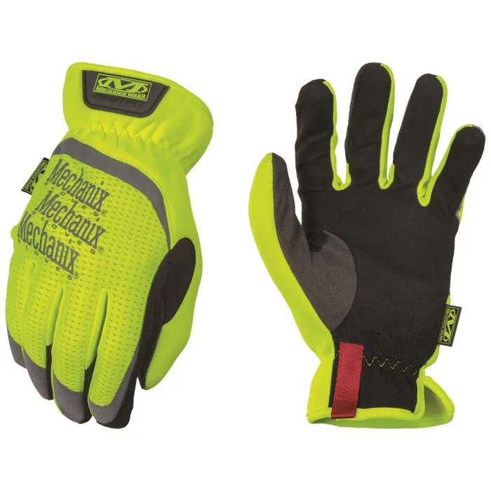 Mechanix Wear FastFit SFF-91 Hi-Vis Work Gloves, 1 Pair