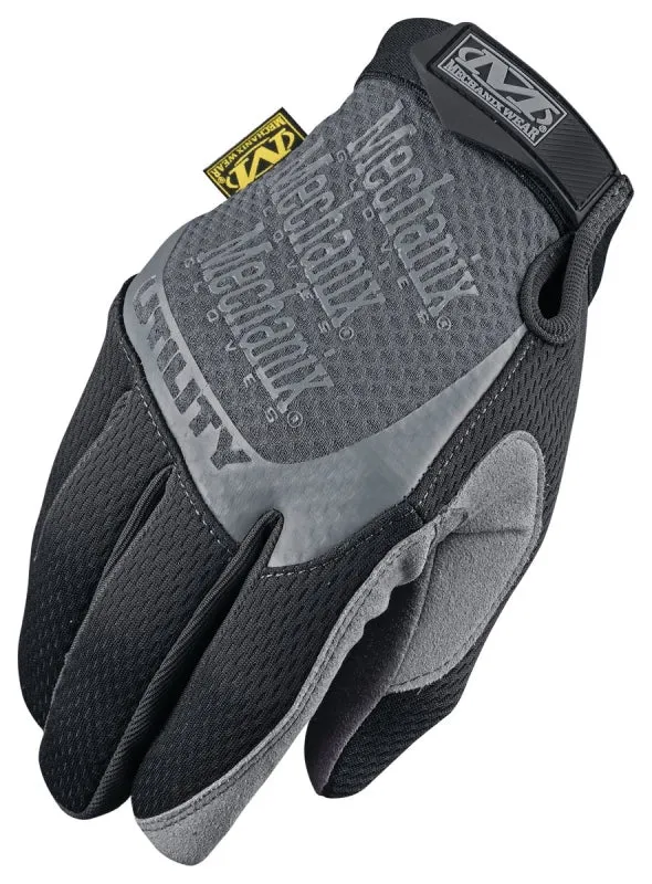 Mechanix Wear H15-05-010 Work Gloves, Men's, L, 10 in L, Reinforced Thumb, Hook-and-Loop Cuff, Synthetic Leather, Black :PR: QUANTITY: 1