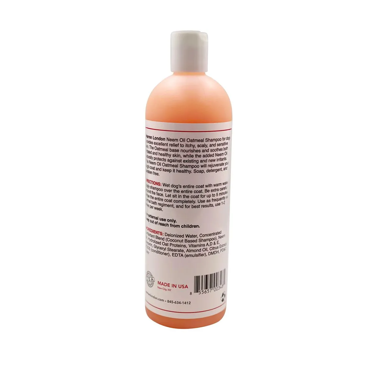 Neem Oil Oatmeal Dog Shampoo