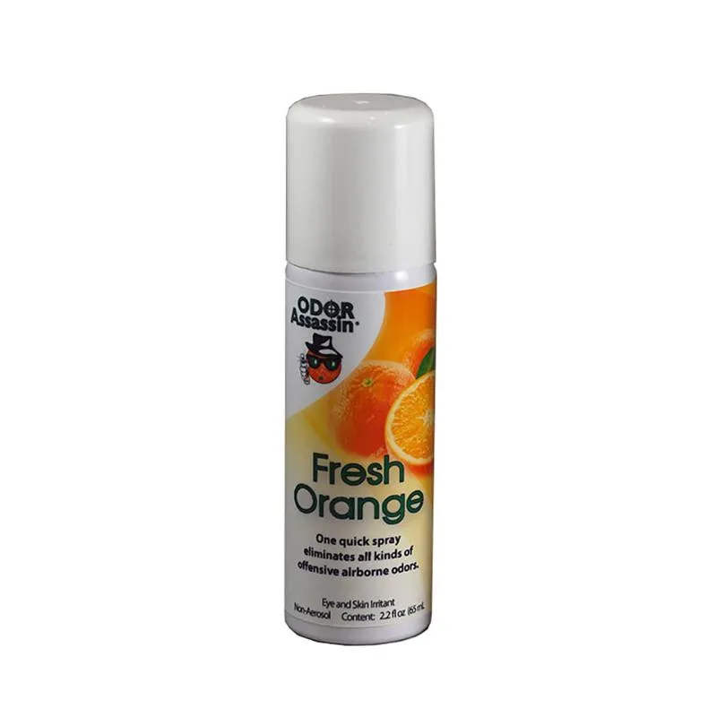 Odor Assassin Orange Travel Size Orange Scent Odor Control Spray 2.2 oz Liquid