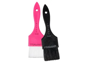 Pink & Black Power Painter Brushes 2pcs