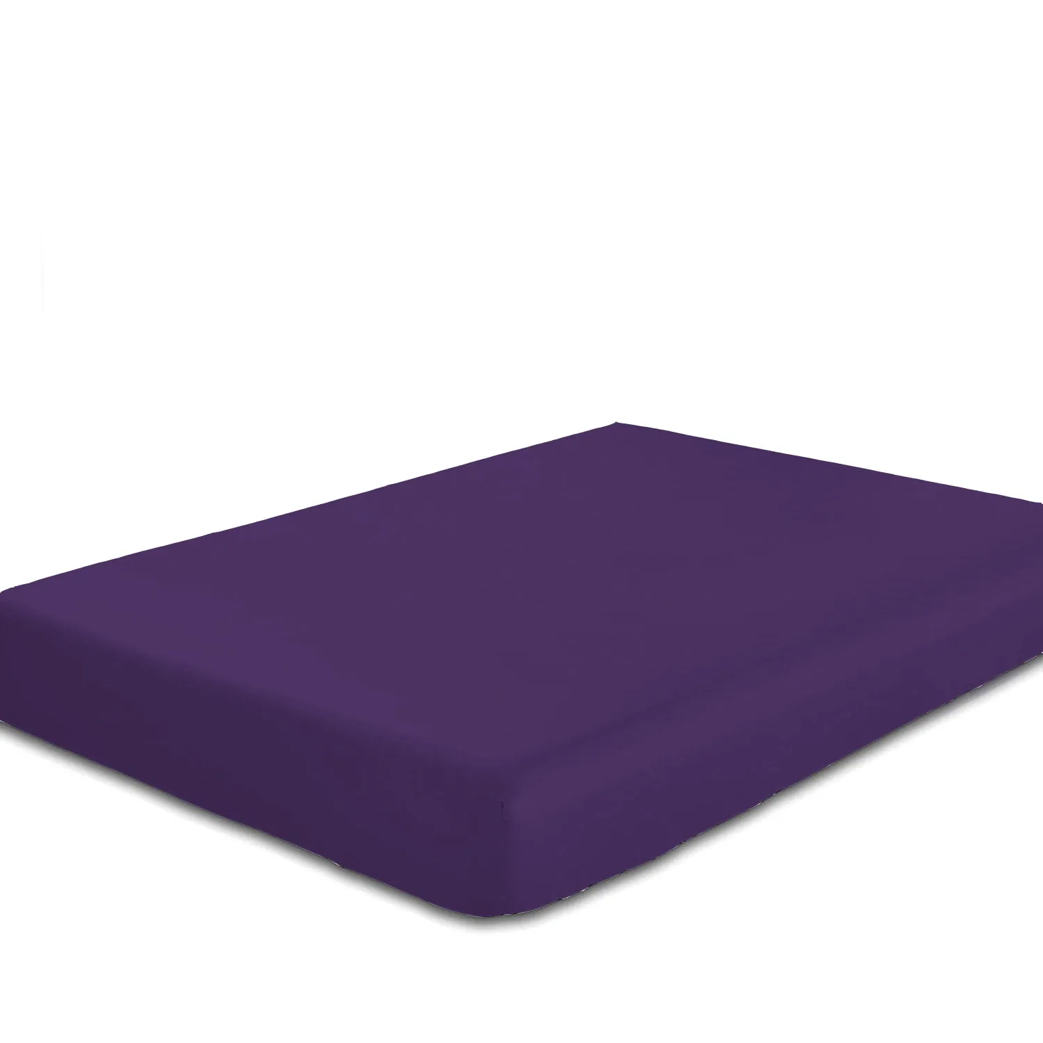 Rest Super Soft Single Flat Sheet 160x220cm-Dk Purple