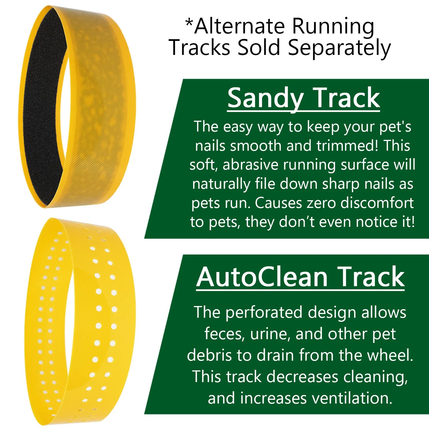 Sandy Track 9 in. (Yellow)