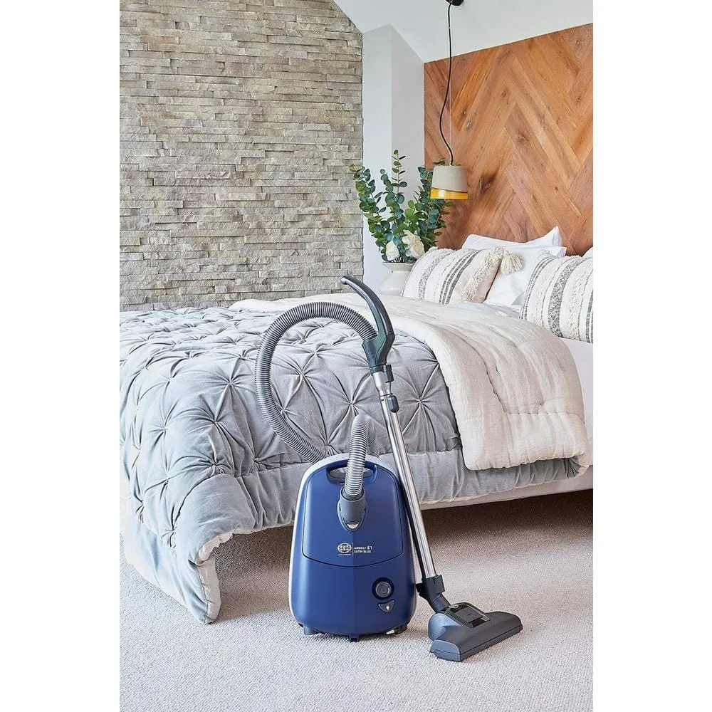 Sebo 92625CI Airbelt E1 Arctic Cylinder Vacuum Cleaner - Blue