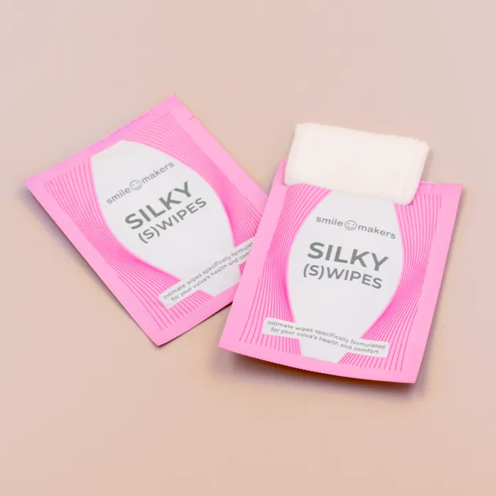 Silky (S)wipes by Smile Makers - Pack of 12