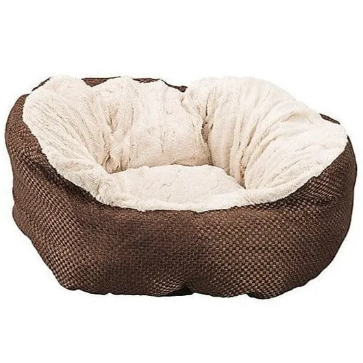 Sleep Zone Checkerboard Napper Pet Bed