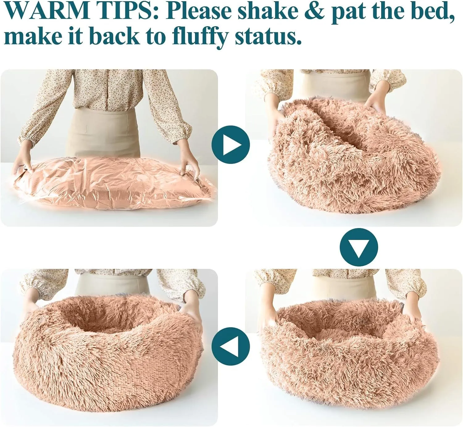 The Ultimate Donut Cuddler for Dogs and Cats - Meet Dreamy Doughnut Bed 🌟🍩