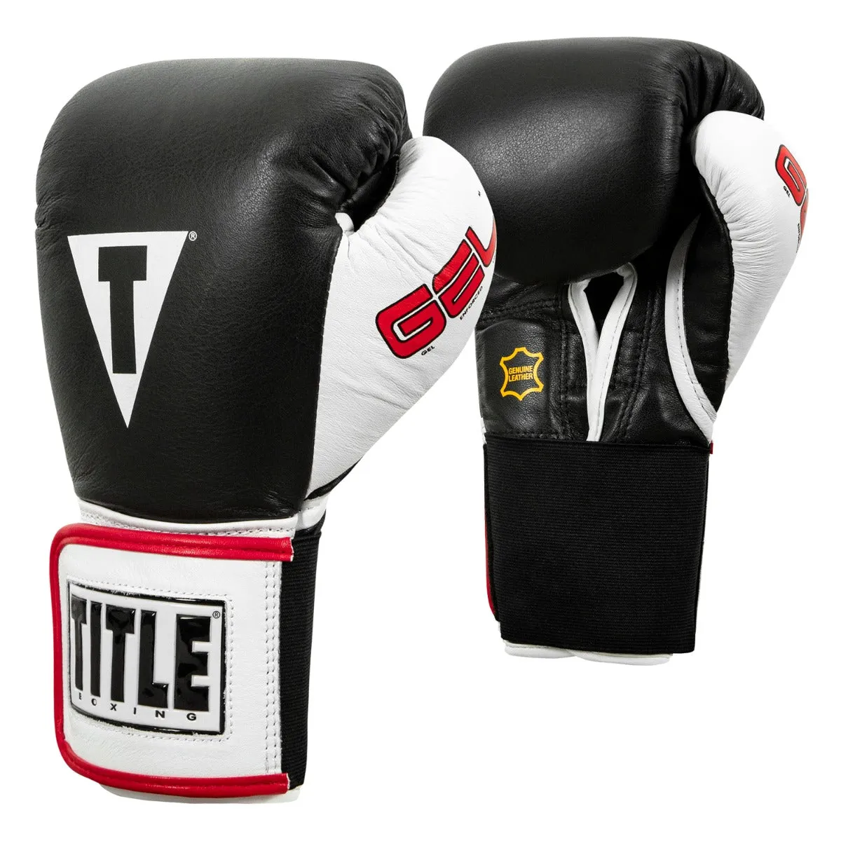 TITLE Boxing Gel World Elastic Training Gloves