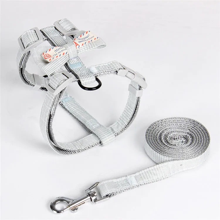 Trendy Nylon Pet Leash for Stylish Walks