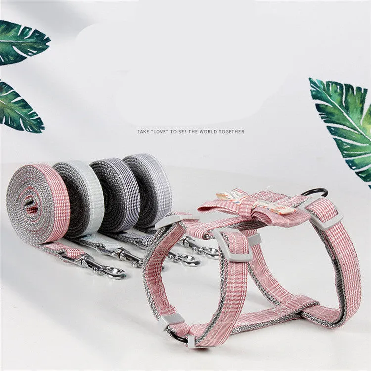 Trendy Nylon Pet Leash for Stylish Walks