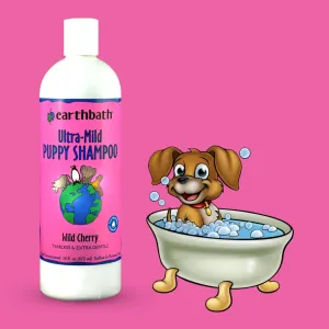 Ultra Mild Puppy Shampoo Earthbath 472ml