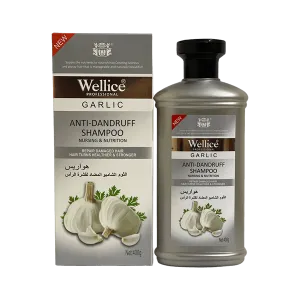 WELLICE GARLIC ANTI DANDRUFF SHAMPOO 400G