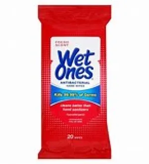 Wet Ones Antibacterial Hand Wipes..Travel Pack 20ct