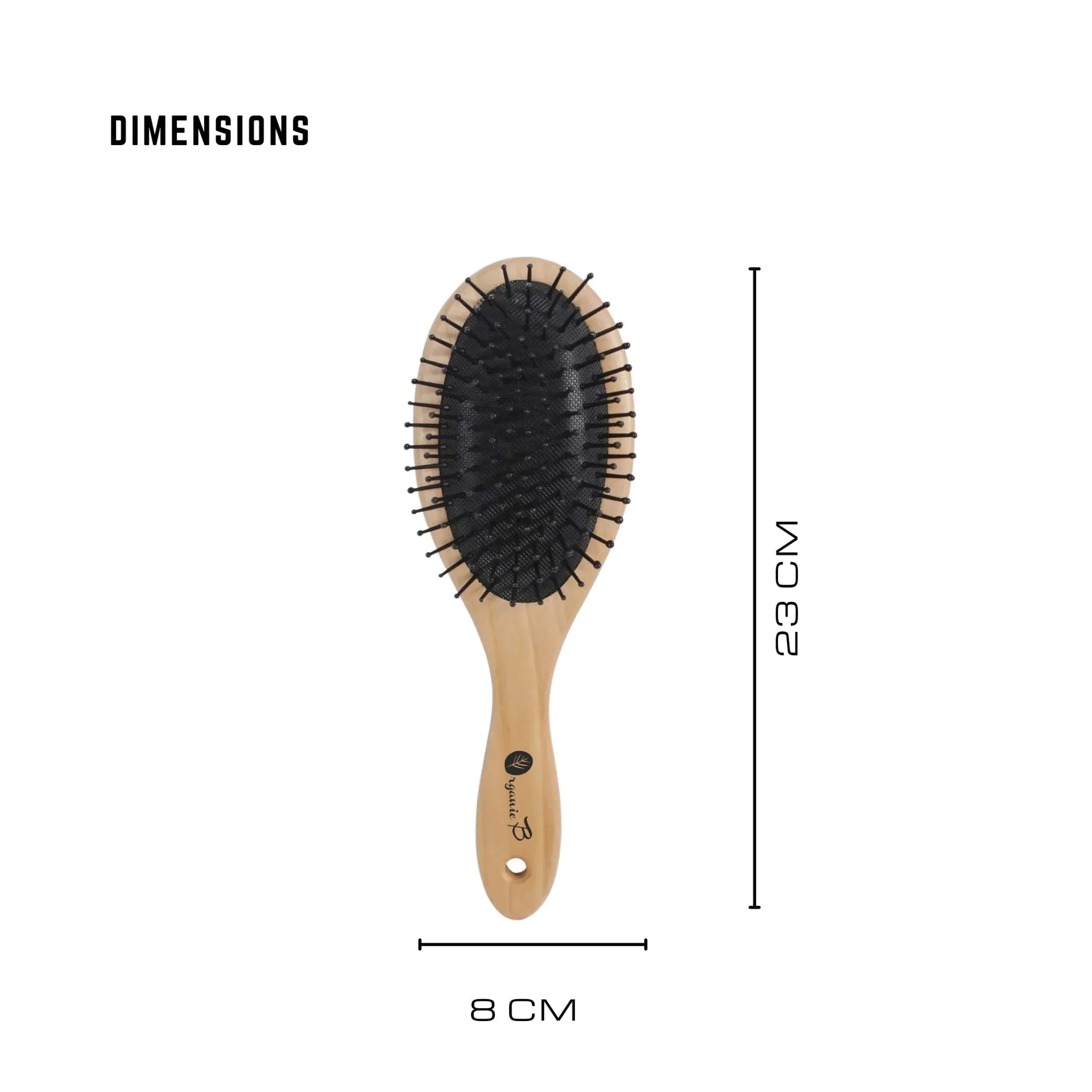 Wooden Nylon Brush Small