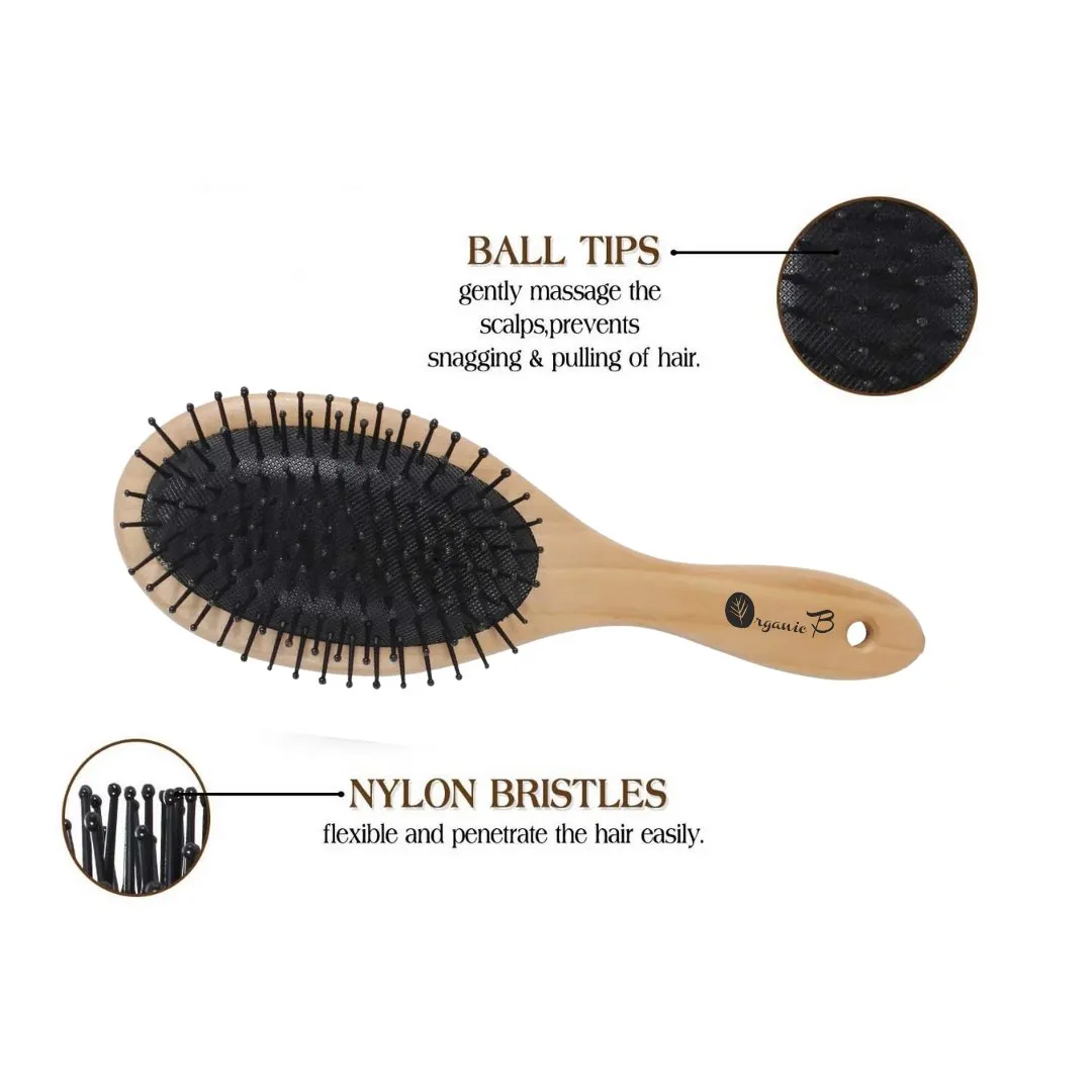 Wooden Nylon Brush Small